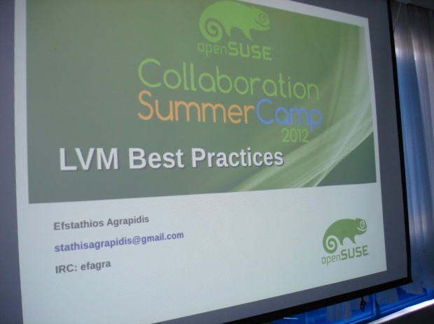 LVM Best Practices